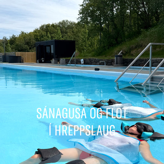 Sánagusa og Flot í Hreppslaug